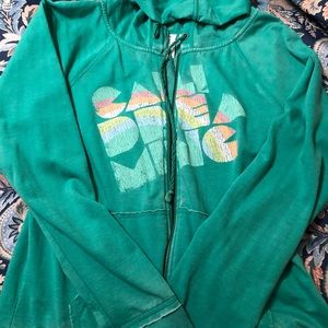 Zip up sweater worn once.